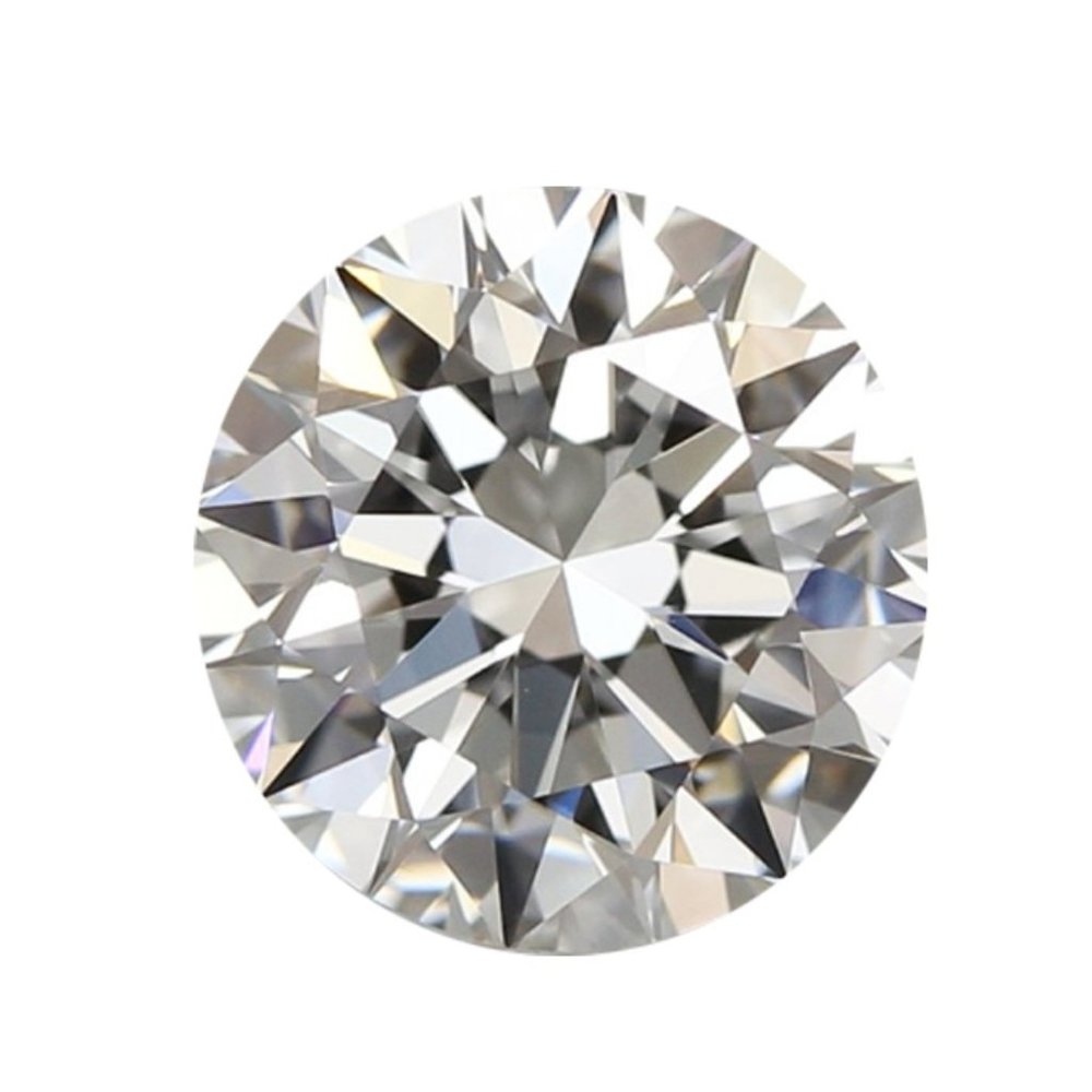 1.00 ct H/SI 1 + 14K Prong Engagement Ring